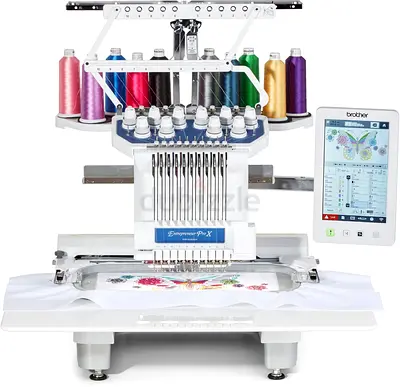 Brother PR1055X Business Embroidery Machine | 10 Needles Embroidery | Built-in Camera