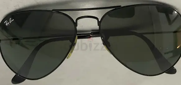 My Ray-Ban Aviator Sunglasses - Classic Green Lenses, Good Condition