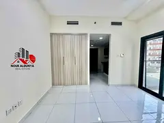 ( MONTHLY PAYMENTS )12 CHEQUES - SPACIOUS STUDIO AVAILABLE FOR FAMILY - RENT 33K - CAR PARKING + GYM