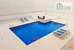 Stunning Studio | Spacious balcony | Swimming pool