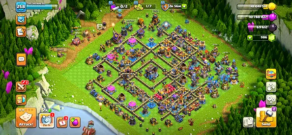 Clash of Clans Townhall 18 almost max for sale