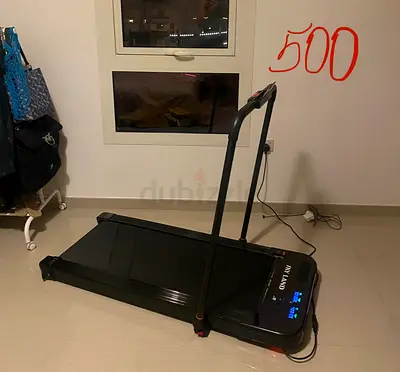 Folding electric treadmill - compact home treadmill, barely used. Bought for 1000