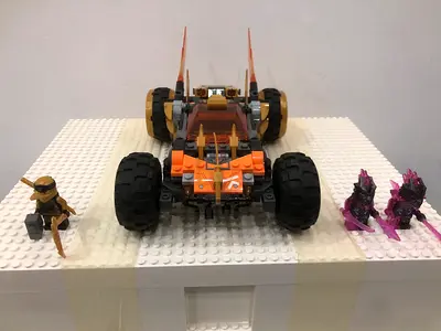 🔥 LEGO NINJAGO Cole’s Dragon Cruiser – Great Condition, Ready to Display  Play!