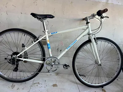 Volkswagen Golf branded hybrid/urban bike - white, used