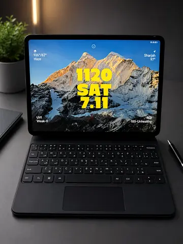 Xiaomi Pad 7 with magnetic flying Keyboard
