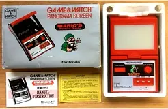 Classifieds: Mario Bombs Away Game Watch Nintendo 1983 CIB