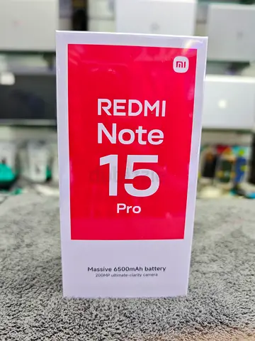 Xiaomi Redmi Note 15 Pro 6500mAh Battery 200MP Camera