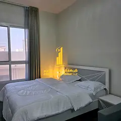 First occupant, brand new building, fully furnished studio apartment for monthly rent in Al Rashidiy