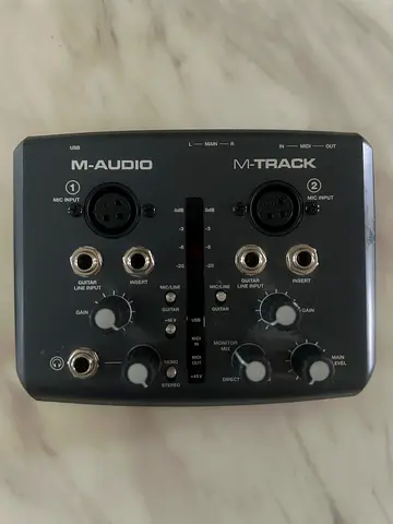 M-Audio M-Track USB Audio Interface - 2-in/2-out