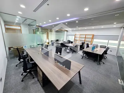 Furnished & Partitioned Office | 2 Parking Spaces