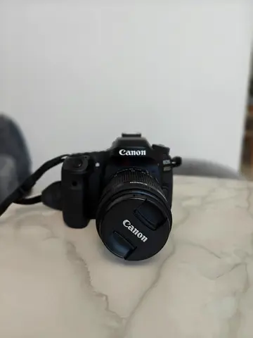 Canon 80 DSLR with 18-55mm Kit Lens and 24mm lens- Very Good Condition. Shutter count only 7,200.