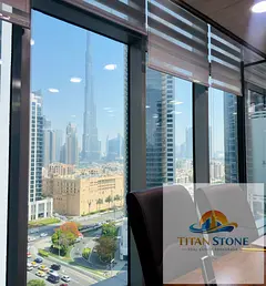 Burj Khalifah View -Canal View-Luxury work space-Ready to Move