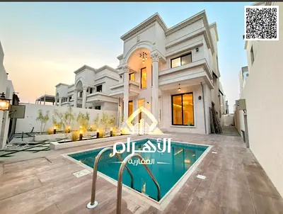 بحديقة خضراء ومسبح| تملك فيلا فاخرة بالياسمين عجمان | 6 غرف ماستر G+2 |لقطة بسعر شامل الكهرباء والمياة ورسوم التسجيل