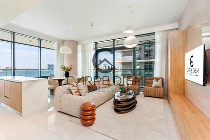 Full Panoramic Sea View | Beachfront 3 BR + Maids