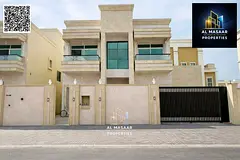 Two-story villa with a rooftop terrace in one of Ajman's most prestigious areas, behind the Saudi Ge