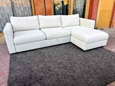 Ikea vimle L shape sofa bed with mattress