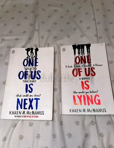 One of Us Is Next One of Us Is Lying - Karen M. McManus (2 Paperback Books)