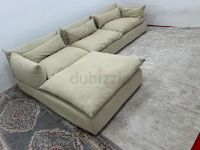 Like new condition marina home lshape sofa