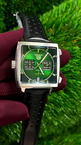 TAG HEUER MONACO CHRONOGRAPH MASTER QUALITY WATCH Green Dial