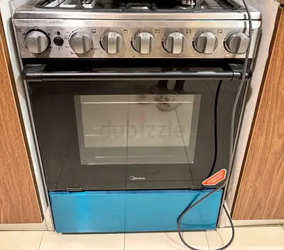 Midea Gas Cooker with Oven and Grill