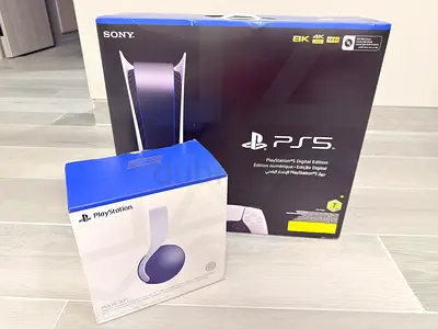 Brand new PlayStation 5 Digital Console + PULSE 3D Wireless Headset