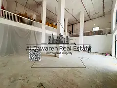 Brand new warehouse with showroom and mezzanine available for annual rent; suitable for all types of