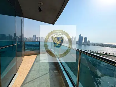 3BR annual rental, sea view, maid's room, balcony, landlord-paid AC, gym, pool, parking, 1 month fr
