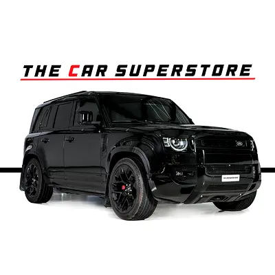 Land Rover Defender 110 P400 X Dynamic-GCC-Black Pack-22 Inch KHAN Rims-High Specifications