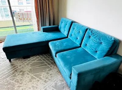 L-Shape Sofa | Mint Condition | Only 1 Year Used | AED 500