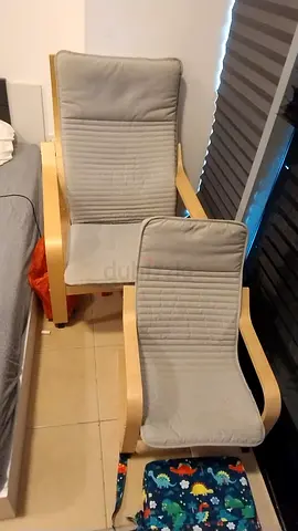 IKEA RECLINING CHAIR (1 ADULT, 1 CHILD)
