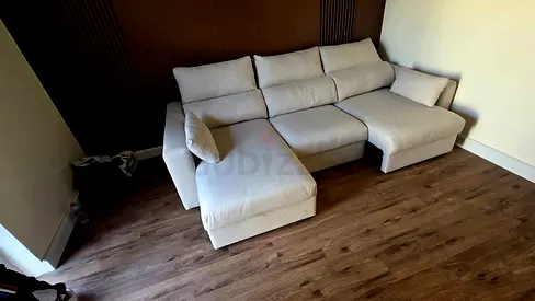 Amazing Condition Neat And Clean ikea Eskilstuna L shape sofa bed with storage