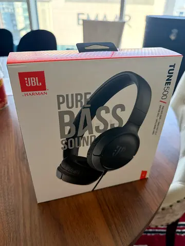 JBL Tune 500 On-Ear Headphones (Brand New in Box) Bulk Available