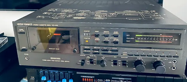 Vector 3 head Audio Cassette recorder