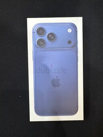 17 pro Max 512GB Esim Arabic new sealed (blue) — unopened box