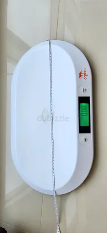 Digital Baby Scale - White Electronic Infant Weighing Scale