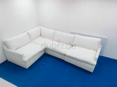 Home center feather 🪶 filled modular 4 piece sofa