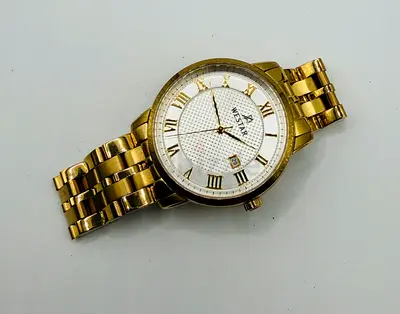 Westar Gold Stainless Steel Gents Watch