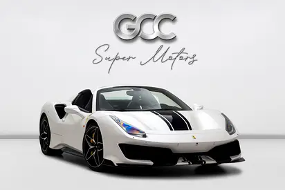 FERRARI AL TAYER WARRANTY + SERVICE CONTRACT - 2020 FERRARI 488 PISTA SPIDER ATELIER - BLUE CARBON