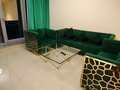Furnished apartment - Two master bedrooms - Balcony - Laundry room - Built-in wardrobes - Gym - Swi