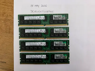 64 GB DDR4 Server RAM sticks - HPE / Compatible ECC Registered