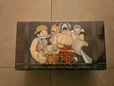 One Piece Box Set 1: East Blue and Baroque Works: Volumes 1-23