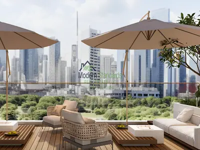 Furnished 1BR Apartment | Stamn Yuni | Skyline & Park Views