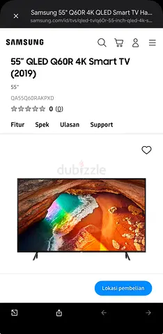 Samsung 55 Q60R QLED 4K Smart TV (2019) - 55 inch