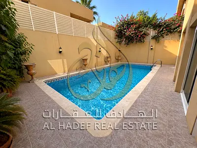 🏡✨ فيلا مستقلة للإيجار السنوي مع مسبح في الرملة – الشارقة ✨🏡