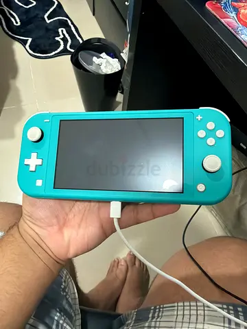 Nintendo Switch Lite (Turquoise) - Good Condition, Ready to Use
