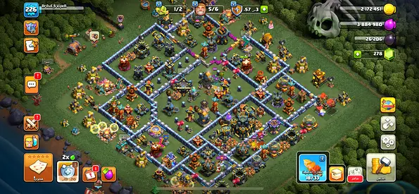 Clash of Clans Account - Town Hall 17