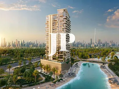 Modern 1BR Apartment | Skyline & Lagoon Views | Furnished Open-Plan Layout