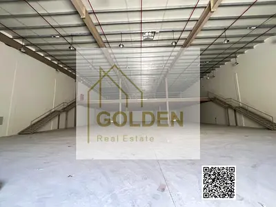 35 kW Power | Warehouse with Mezzanine, Ideal for Storage Purposes, for Annual Rent in Umm Al Quwain