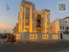 Luxury villa with a classic design for sale in Al Zahia, Ajman | Private pool | 6 master bedrooms |