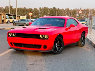 دودج شالنجر sxt V6 بحالة جيدة جاهزة لتسجيل والاستخدام